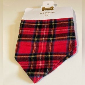 NWT Crewmuts dog bandana (size medium-large)